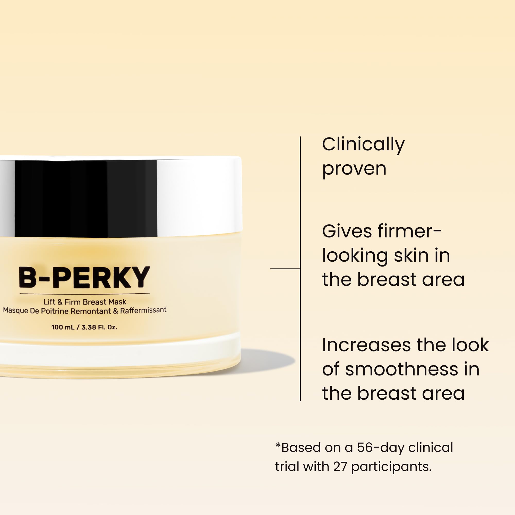MAËLYS Body Firming Bundle - B-TIGHT Lift & Firm Booty Mask - B-FLAT Belly Firming Body Cream - B-PERKY Lift & Firm Boob Mask - Body Care Set - Image 8