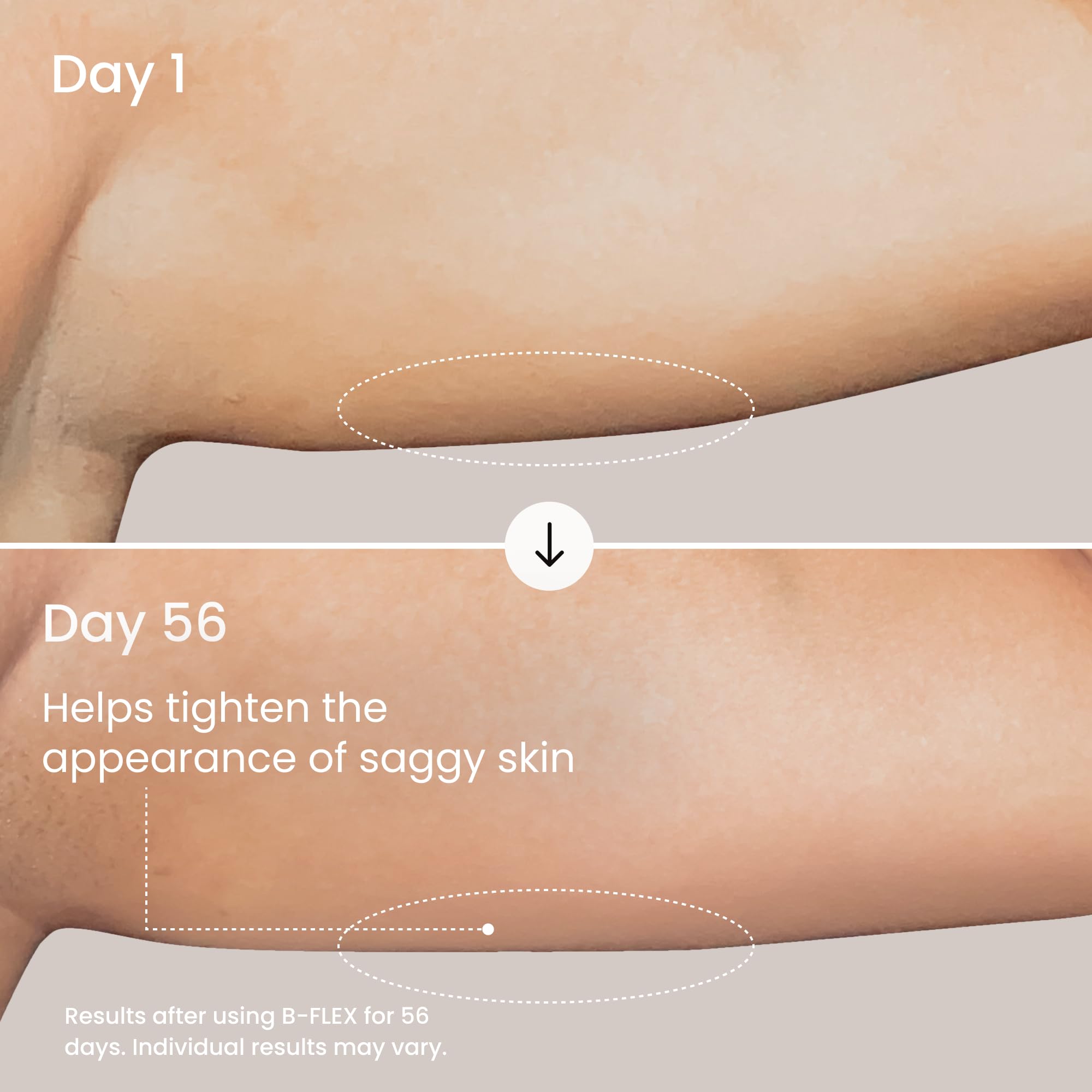 MAËLYS Full Body Reshaping Bundle - B-TIGHT Lift & Firm Booty Mask - B-THICC Booty Enhancing Mask - B-FLEX Firming Arm Cream - B-FLAT Belly Firming Body Cream - B-FOXY Inner Thigh Firming Cream - Image 9